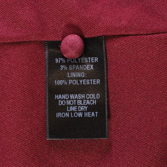 Lulus Dress Womens Small Burgundy Stretch Lined Short Open Back Wedding Prom - Picture 10 of 11